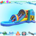2016 new frozen bounce house with water slide ,inflatable bounce house with swimming pool slide,jumping castle with prices